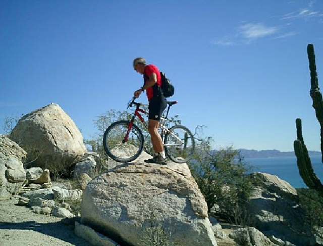 Mountain biker 